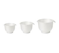 Bol mélangeur, blanc, set de 3
