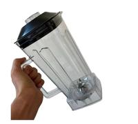 Bol Mélangeur, Bol Mélangeur (couteau Et Couvercle Inclus), Compatible Avec Les Smoothies Glacés BioloMix 3HP 2200W De Qualité Commerciale Robuste