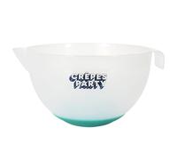 Bol Mélangeur "Chandeleur" 3L Transparent & Vert