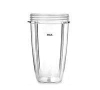 Bol mélangeur compatible avec NutriBullet, 600 W/900 W/PRO, pièces de rechange for extracteur de jus et blender, 530 ml, 710 ml et 950 ml.(NB24oz cup)