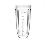 Bol mélangeur compatible avec NutriBullet, 600 W/900 W/PRO, pièces de rechange for extracteur de jus et blender, 530 ml, 710 ml et 950 ml.(NB32oz With scale)