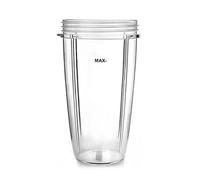 Bol mélangeur compatible avec NutriBullet, 600 W/900 W/PRO, pièces de rechange for extracteur de jus et blender, 530 ml, 710 ml et 950 ml.(NB32oz cup)