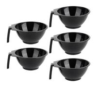 Bol mélangeur de teinture pour cheveux, outil de couleur de salon, récipient d'application de teinte, empilable et léger, 15,2 x 6 cm, base antidérapante pour professionnels, débutants, stylistes