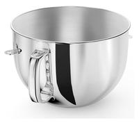 Bol Mélangeur En Acier Inoxydable 6 Pintes, Compatible Avec KitchenAid Et Robots Sur Socle. Bol Mélangeur KitchenAid For Robot Ménager 6 Pintes Avec Poignée.