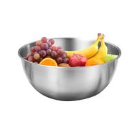 Bol mélangeur en acier inoxydable - Bol de cuisson de qualité alimentaire, bac gradué | Construction épaisse et bol de cuisine polyvalent durable idéal pour mesurer les ingrédients, laver et se laver