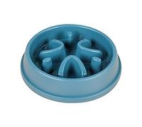 Bol mélangeur en faïence pour chien - Gamelle lente pour chien - Gamelle puzzle pour chiot - Gamelle pour chien à nourriture lente - Gamelle interactive pour chien - Ballonnements - Bol à pâte (B