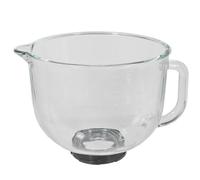 Bol mélangeur en verre SPARES2GO compatible avec Kenwood les robots culinaires des séries KMX750 et KMX760 (5 L, 4 ergots)