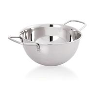 Bol mélangeur / marmite à neige, inox, avec poignées, 2,5 litres ou 3,8 litres Contenu au choix : Ø 20 cm, 2,5 litres Variante : Ø 20 cm, 2,5 litres