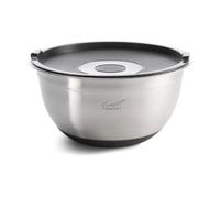 Bol mélangeur - NORBERT TARAYRE - Rectangulaire - Acier inoxydable - Couvercle hermétique - Antidérapant