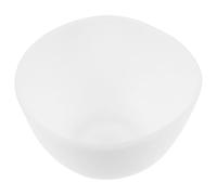 Bol Mélangeur pour Masque en Silicone 8x5cm, Blanc | Usage Domestique, Flexible et Anti-chute, Compatible Micro-ondes, Stable, pour Préparation Visage Cuisine