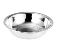 Bol Mélangeur Profond en Acier Inoxydable, Large Ouverture, Base Plate | Bord Large et Bords Lisses, Surface Polie, pour Pâte et Farine, Nettoyage Rapide