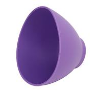 Bol mélangeur souple, sûr, portable, réutilisable, bol mélangeur flexible pour le laboratoire dentaire (violet 4,33 x 4,33 x 2,95 pouces)