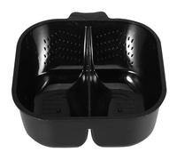 Bol Mélangeur Teinture Capillaire Noir avec Poignée, Plastique Salon | Mélange et Application, Usage Maison ou Personnel, pour Coloration DIY, Format Grand