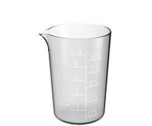 Bol mesureur, 0,5 litre, transparent