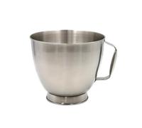 Bol mixeur, batteur à œufs, seau à nouilles et nouilles, bol en tissu en acier inoxydable de 4,5 L, mixeur avec oreilles, robot culinaire, accessoires et pièces de mixeur, ustensiles de cuisine, bol