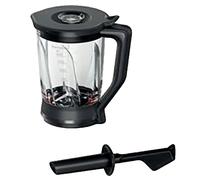 Bol Mixeur Bosch 1,5 litre Transparent avec Accents Noirs