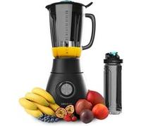 Cecotec Mixeur-blender Power Black Titanium 1800 Go, 1,8 L, 1800 W, 6 lames titane, 5 vitesses turbo
