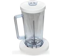 Bol mixeur complet - MOULINEX - A32804 - Blanc - Plastique - Pour robot multifonctions