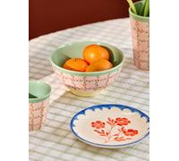 Bol moyen en mélamine CHECKERED STENCIL rice, 700 ml rose TU