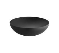 Bol multi-usages Alessi Double 25 cm Résine Acier DUL02/25BT Noir