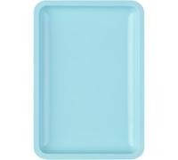 Bol multi-usages en acier inoxydable pour soins et brossage des ongles Plaque de mémoire élégante Baguette Faux ongles Dish Tools