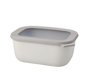 Bol multifonction rectangulaire Cirqula 1500 ml Nordic White Mepal