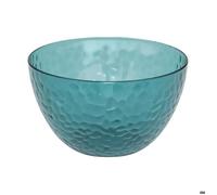 Bol Ou Mini Saladier - Collection Estival - Bleu Pétrole - Effet Martelé - Ø 14 X H.8.5cm