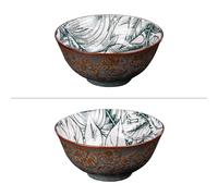 Bol Paraguay 15.5 cm (lot de 6) - - Vert - Porcelaine