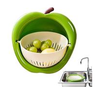 Bol Passoire | Passoire À Mélanger Multifonctionnelle À Vidange Rapide, Panier Pasoire De Cuisine Pour Salades De Baies, Pâtes, Spaghetti, Laitue