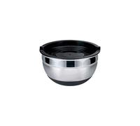Baumalu Bol pâtissier inox avec couvercle 26 cm - acier inoxydable argent