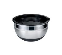 Bol pâtissier inox avec couvercle 26 cm - - Argent - Inox