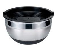 Bol pâtissier inox avec couvercle 26 cm - Baumalu - Argent - Inox G