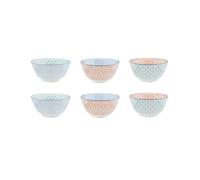 Bol PATTERN Ø12cm - 6 pièces - Pastel Björn