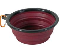 Bol pliable BIVOUAK 1l silicone rouge Zolux
