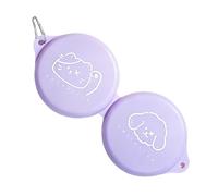 Bol Pliable pour Animaux de Compagnie, Ensemble de Plats d'alimentation de Voyage, Bol d'eau de 12,99x4,72 Pouces avec Clip à Boucle, récipient de Nourriture Portable, Plat d'extérieur de Forme