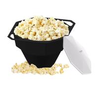 Bol pliable pour maïs à pop corn - Bol compressible | Machine à pop-corn compressible peu encombrante, portable, réutilisable, design compact pour collations saines sans huile