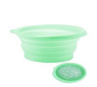 Bol Plongeant Pour Le Visage - Bassin De Bain De Glace Pliable En Silicone | Outil De Spa Rafraîchissant Pour Le Visage | D'eau Froide Portable De Grande Capacité, Résistante Aux Chocs, Pour