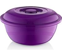 Bol polyvalent avec couvercle, 6?l - convient pour aliments & lave-vaisselle Lila