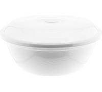 Bol polyvalent avec couvercle - Bol de cuisine robuste de 10 litres Blanc