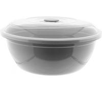 Bol polyvalent avec couvercle - Bol de cuisine robuste de 10 litres Gris