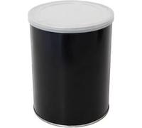 Bol, pot vide pour chauffe cire 800 ml en aluminium - Diam 10 cm x H 13 cm - Noir - Vivezen Noir G