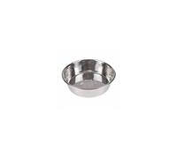Bol pour animaux antidérpant en inox - Gris - D 21 x H 16 cm