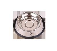 Bol pour Animaux de Compagnie avec Motif, Pieds antidérapants, idéal pour la Nourriture et l'eau, empêche Les déversements et Les glissements Pendant l'alimentation.