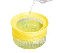 Bol pour Animaux de Compagnie dans Une Fuite - 1800 ML à l'épreuve - Dispensateur Cats Large | Animal de Compagnie de Bol | Machine à Eau Lente pour Les Animaux, Coquille de consomma