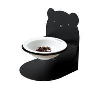 Bol pour animaux de compagnie pour chats | Bol d'alimentation pour chat, plat en céramique pour animaux, support de repas réglable en hauteur pour intérieur et extérieur, chiot, , régime aliment