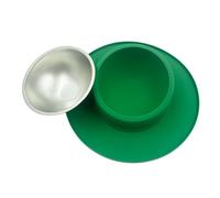 Bol pour Animaux sans Bascule, Distributeur Anti Renversement en Acier Inoxydable Et Silicone, Bol de Boisson Anti Renversement pour Chiot, pour Nourriture Et Eau Chiens Chats Petits Moyens