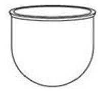 Bol Pour Batteur Mélangeur Planétaire 20 Litres Combisteel 7455.0122 1 G