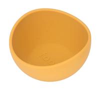 Bol pour Bébé Base D'aspiration Antidérapante Sûr Sans BPA Non Toxique Robuste Anti-éclaboussures Nourrisson pour Bébé Bol à Ventouse en Silicone pour Tout-petits(Jaune
