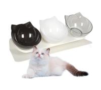 Bol Pour Chats Porte-Repas Anti-Débordement Et Anti-Dérapant