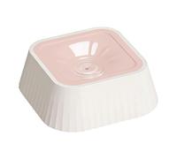 Bol pour Chien Anti-Renversement,Distributeur 1,1 L sans Gouttes - Grand Capacité Bac à Eau Lent avec Base Anti-Dérapante,pour Boire Intérieur Extérieur Voyage Voiture